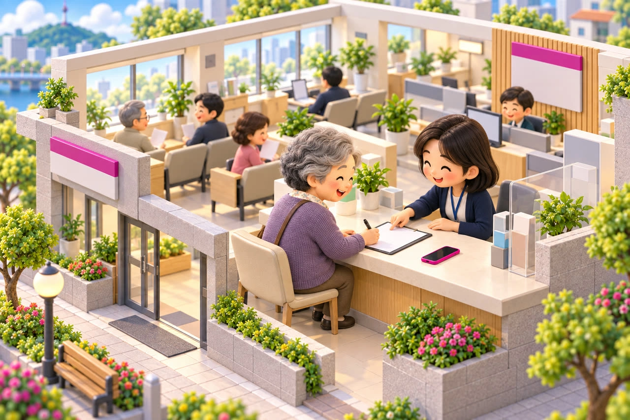 주민센터에서 통신요금 감면 신청